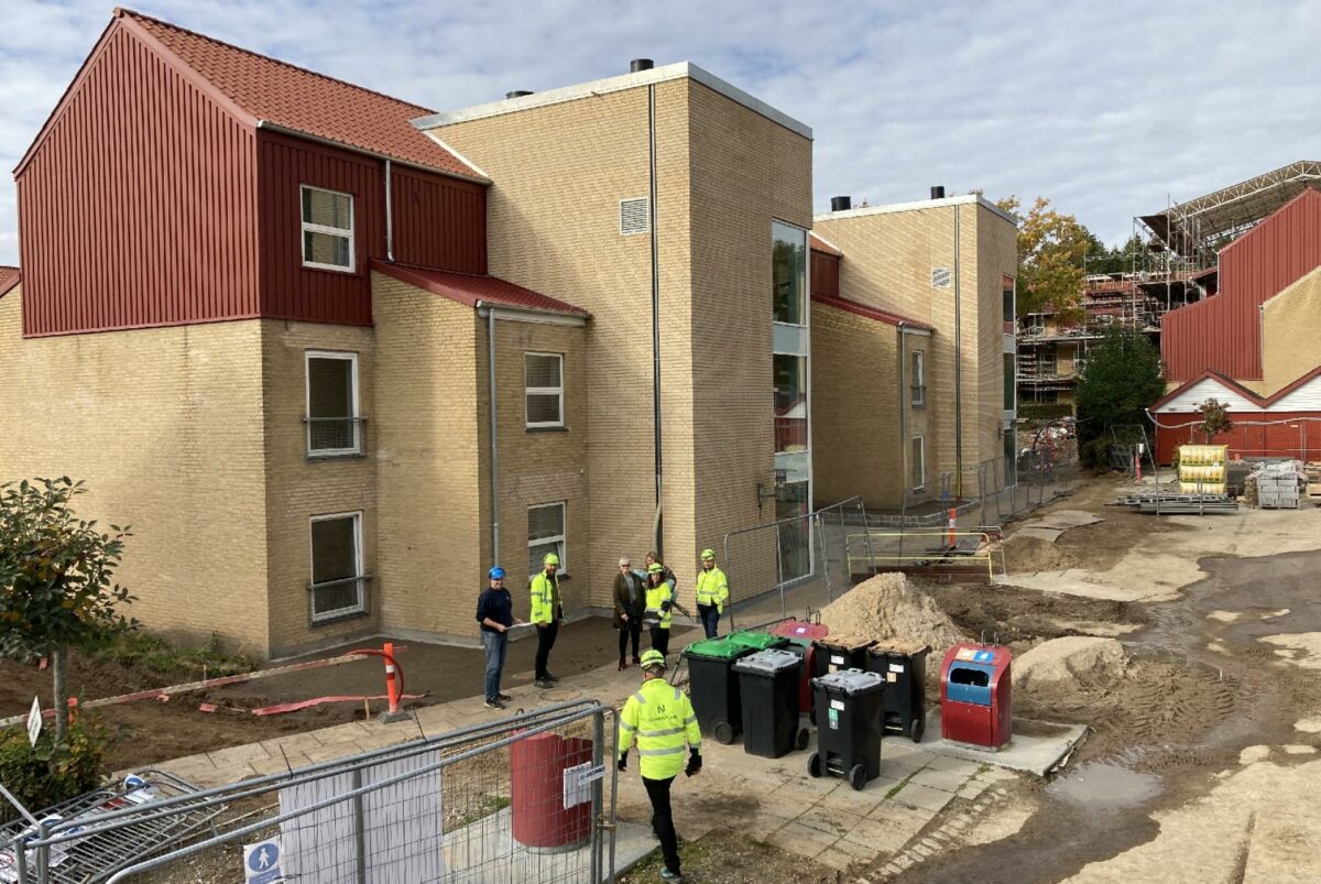 En fælles og målrettet indsats af både bygherre, bygherreadministrator samt hoved- og fagentreprenører sikrer en bæredygtig renovering af Braineparken i Haderslev.