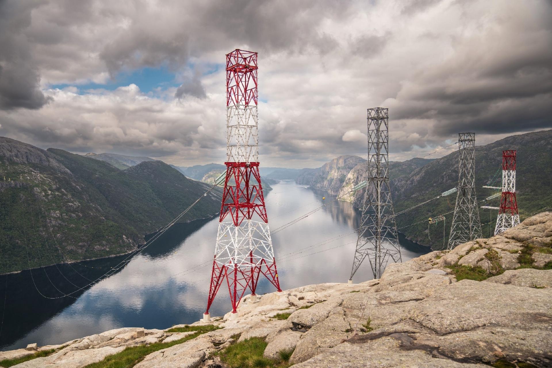 Lysefjorden. Foto: Statnett.