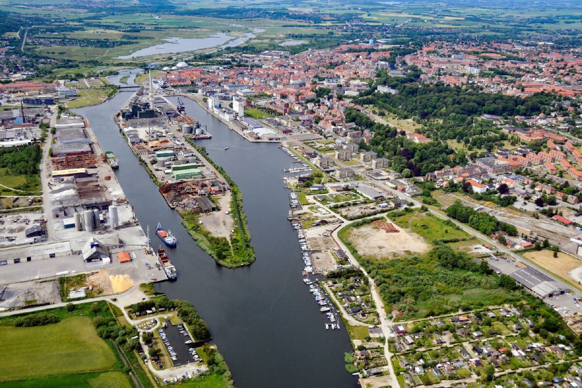 Klimatilpasning og visionær byudvikling i og omkring Randers. Foto: Randers Kommune