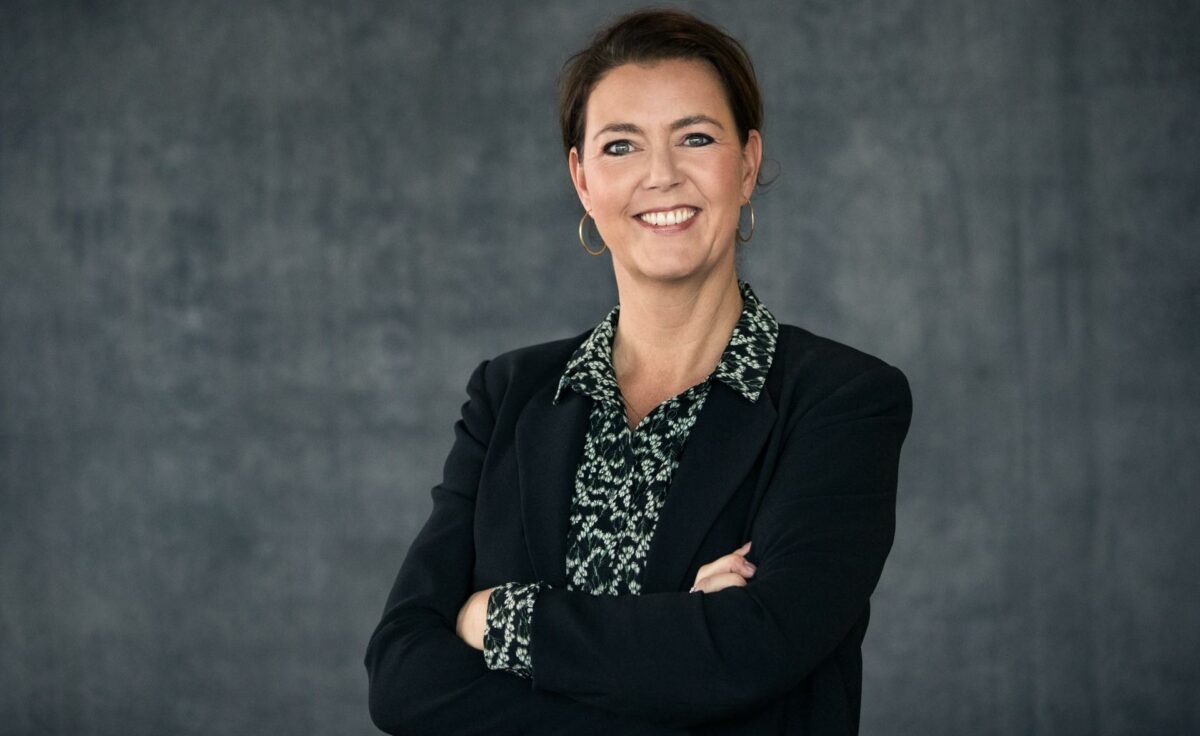 Christina Hvid er 48 år og uddannet cand.polit. fra Københavns Universitet. Foto: Leitorp+Vadskær.