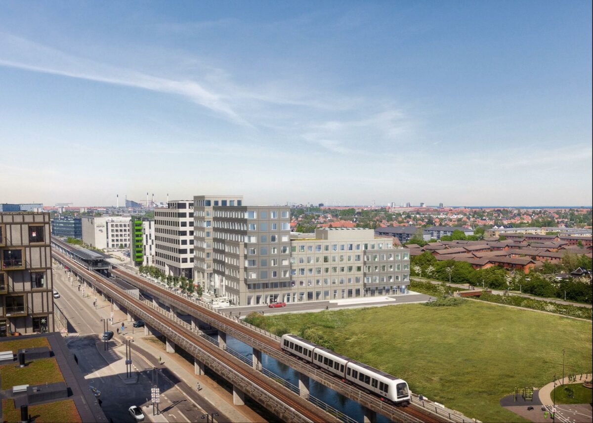 Skanska har betalt knap 600 millioner kroner for Ørestad City II.