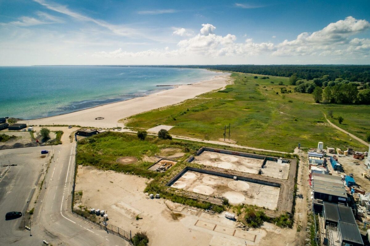 Lokalplanen for byggefeltet ved Søndre Strand er vedtaget. Pressefoto.