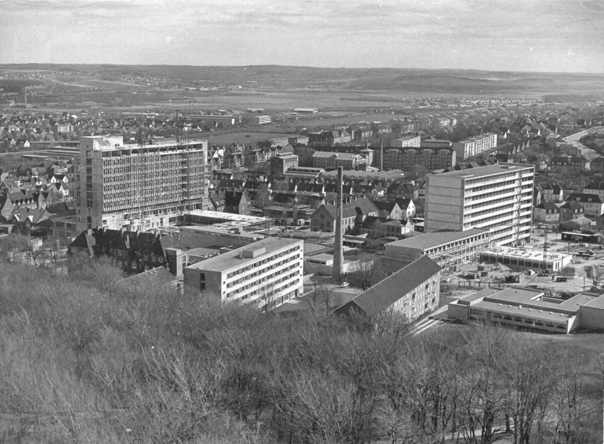 Det var det mest moderne psykiatriske sygehus i Danmark på det tidspunkt, og meget af personalet blev hentet fra de andre psykiatriske hospitaler rundt om i Danmark, fortæller Jørn Skyttehus fra Psykiatrihistorisk Museum i Brønderslev. Foto: Region Nordjylland.