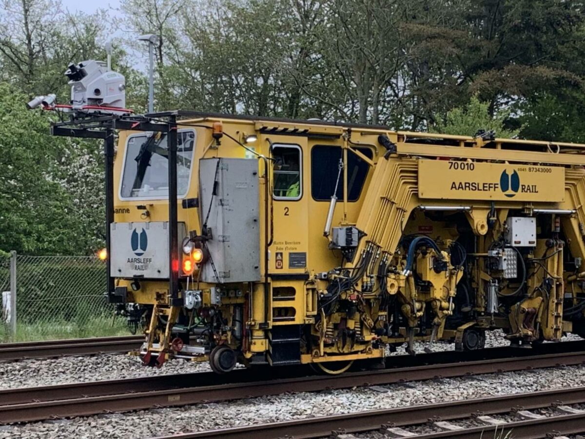 Mølbak Landinspektører har til opgaven allieret sig med Aarsleff Rail. Pressefoto.