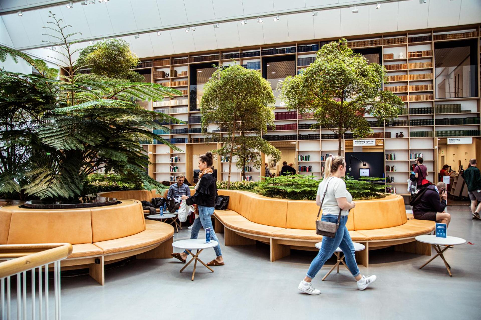 Det Kongelige Bibliotek i Aarhus. Foto: Lars Krogsgaard.