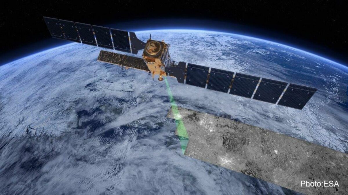 Tre Altamira, som er verdensførende indenfor anvendelse af radar satellitbilleder til beregning af jordoverfladens bevægelser. Illustration: Altamira.