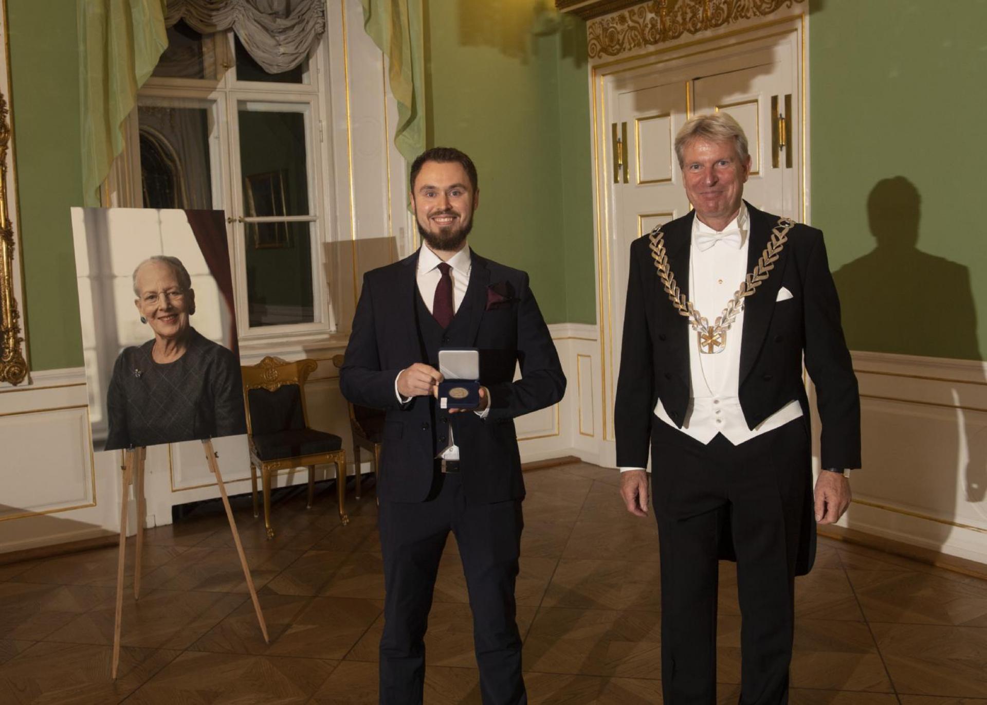 Stukkatør Flemming Svensson. Pressefoto.