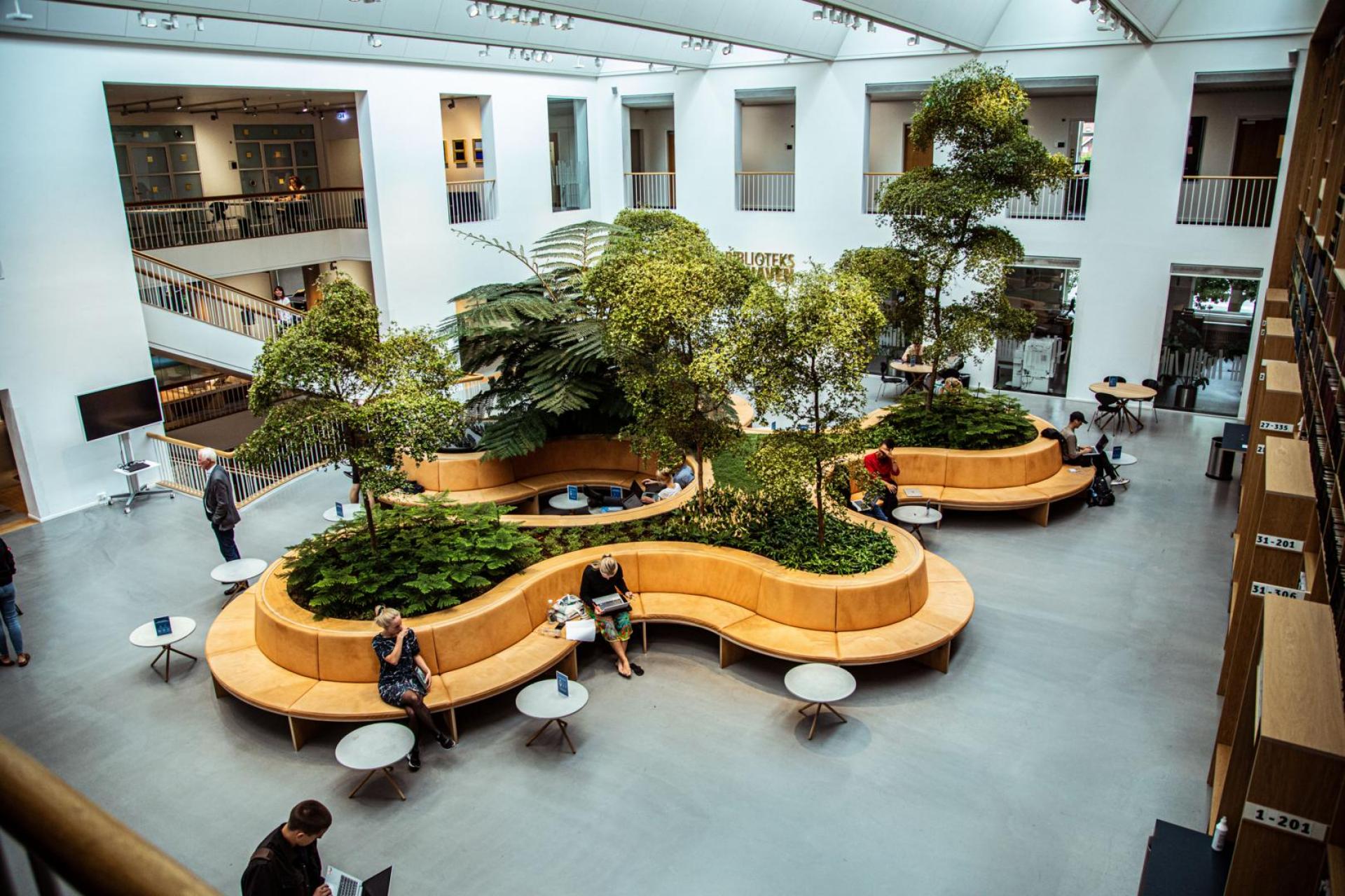 Det Kgl. Bibliotek i Aarhus løb med prisen foran fem andre nominerede.  Foto: Lars Krogsgaard.