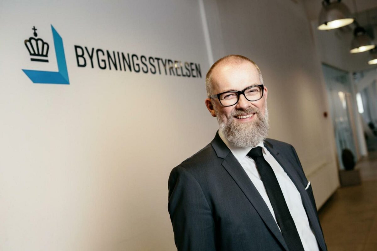 Rasmus Brandt, direktør i Bygningsstyrelsen, har fundet sig en ny strategisk rådgiver. Foto: Bygningsstyrelsen/Christian Arp-Hansen.