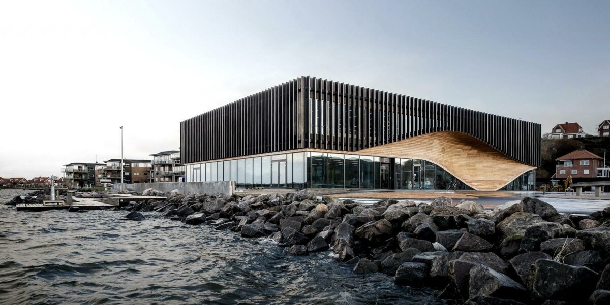 Klimatorium i Lemvig er med til at omdanne den gamle erhvervshavn til en oplevelses-havn. Foto: Henrik Vinther Krog.