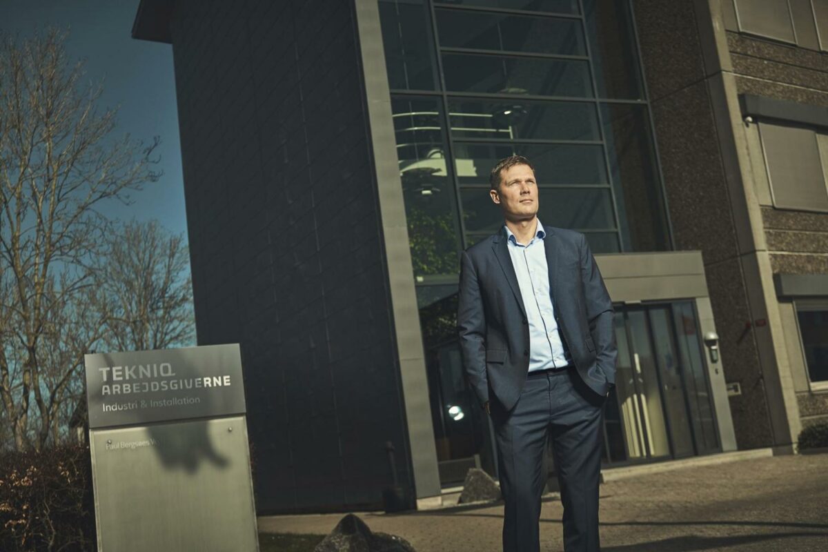 Troels Blicher Danielsen er administrerende direktør for Tekniq Arbejdsgiverne. Pressefoto.