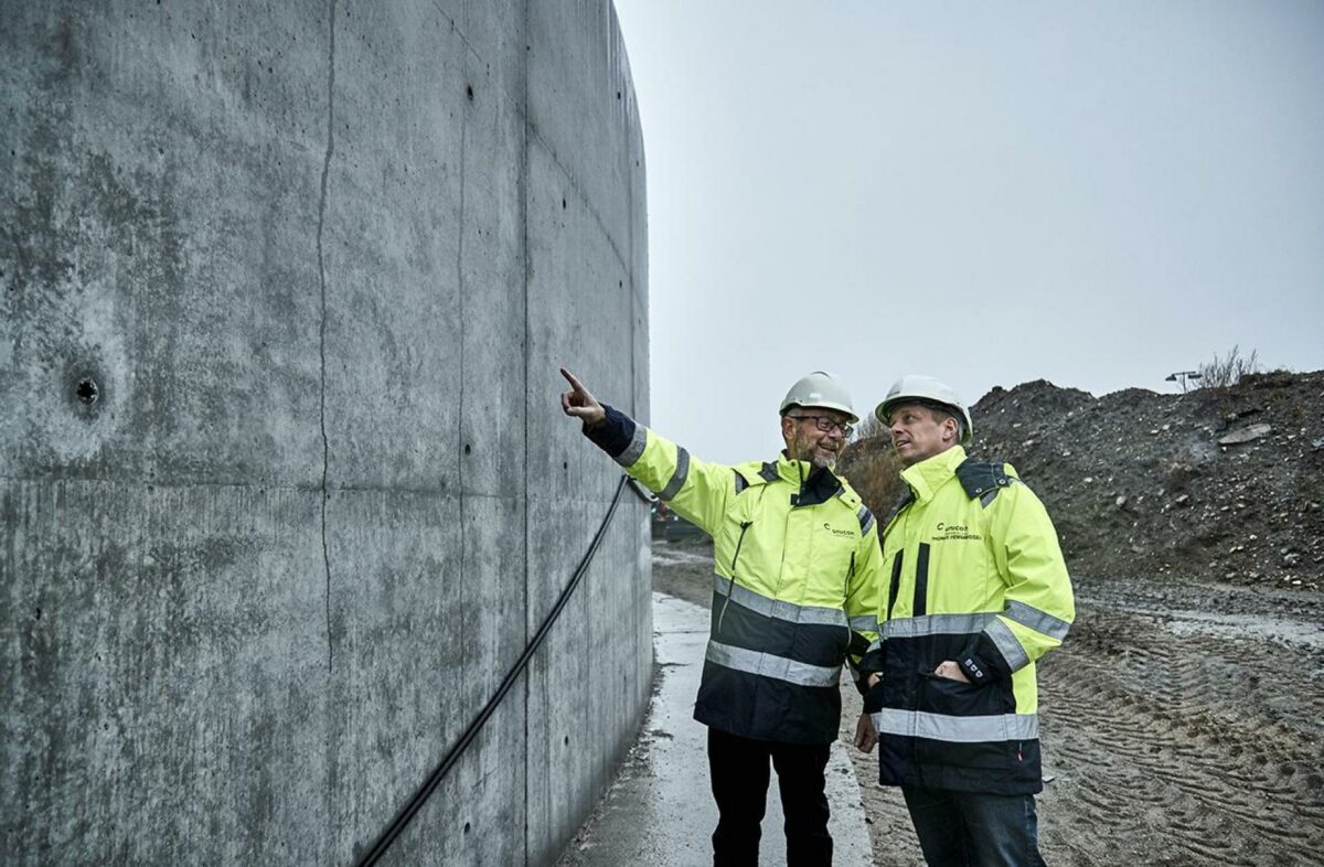 Færdigblandet beton er en beton, der hos Unicon specialproduceres til den enkelte kundes byggeprojekt. Pressefoto.