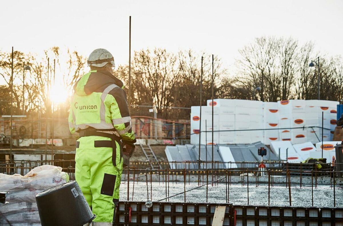 Unicon satser stærkt på EPD'er til deres færdigblandede beton. Foto: Jakob Lerche.