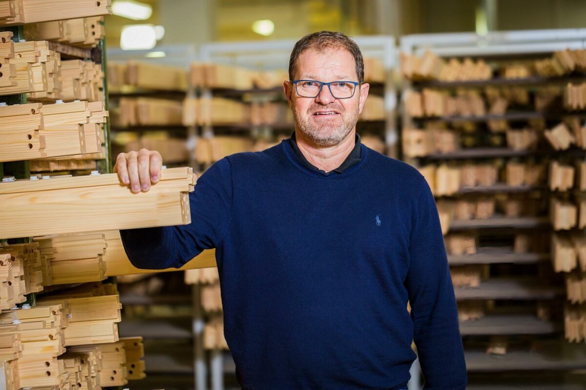 Direktør i Glaseksperten Vinduer & Døre, Henrik Sørensen.