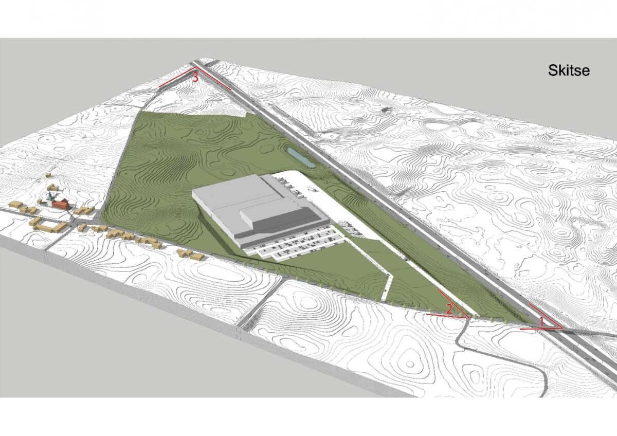 På et nyt erhvervsareal mellem Rørup og Motorvej E20 etablerer FTZ et kæmpe lager og logistikcenter, der samler alle virksomhedens aktiviter.