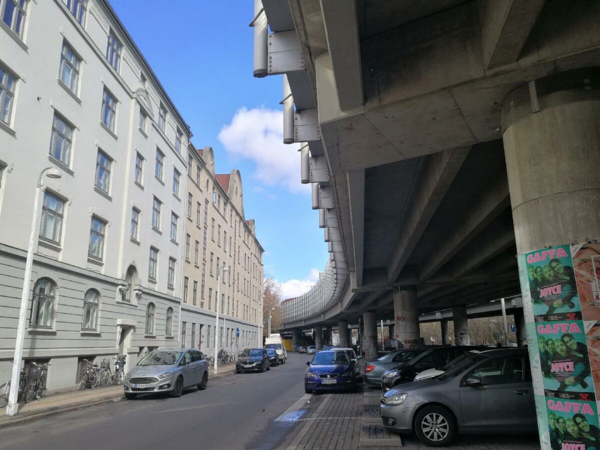 Visionær trafikløsning i 1960'erne, men omstridt og hårdt kritiseret lige siden - nu arbejdes der på at komme helt af med Bispeengbuen. Foto: Niras.