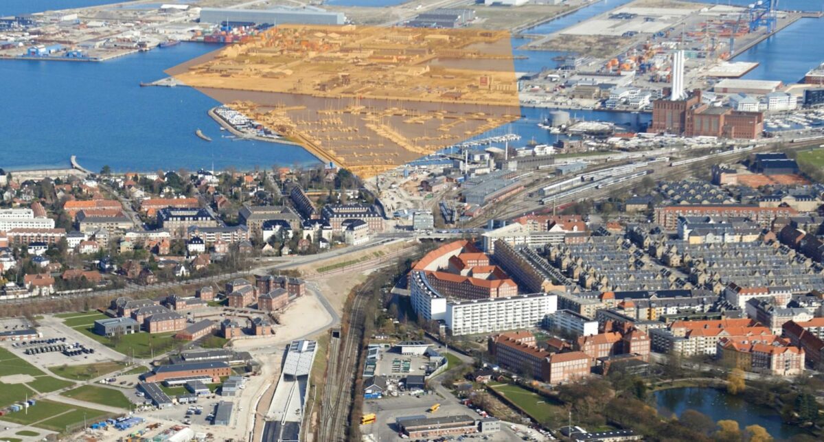 Den kommende Nordhavnstunnel sendes nu i høring. Foto: Vejdirektoratet.