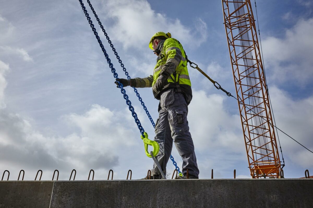 Omsætningstallet for byggeriet er vokset i forhold til sidste år. Foto: Byggeriets Billedbank Aps.