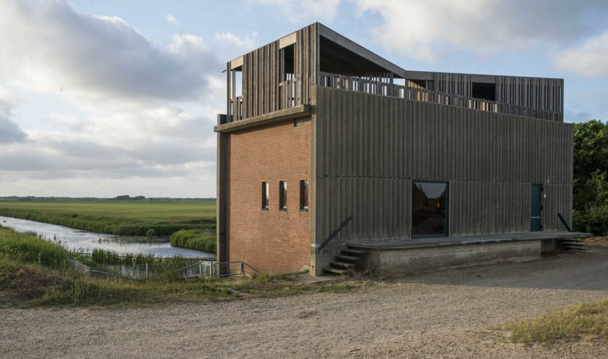 I år var anden gang, at Specialprisen blev uddelt. I år gik prisen til et projekt, der har udvist stort lokalt initiativ. Vinderen blev pumpestationerne Skjern Å. Foto: Carsten Ingemann for Renover prisen.