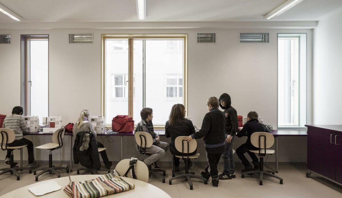 Skolen skal erstatte den nuværende Islands Brygge Skole, som dermed vokser til at blive syvsporet. Foto: Adam Mørk.