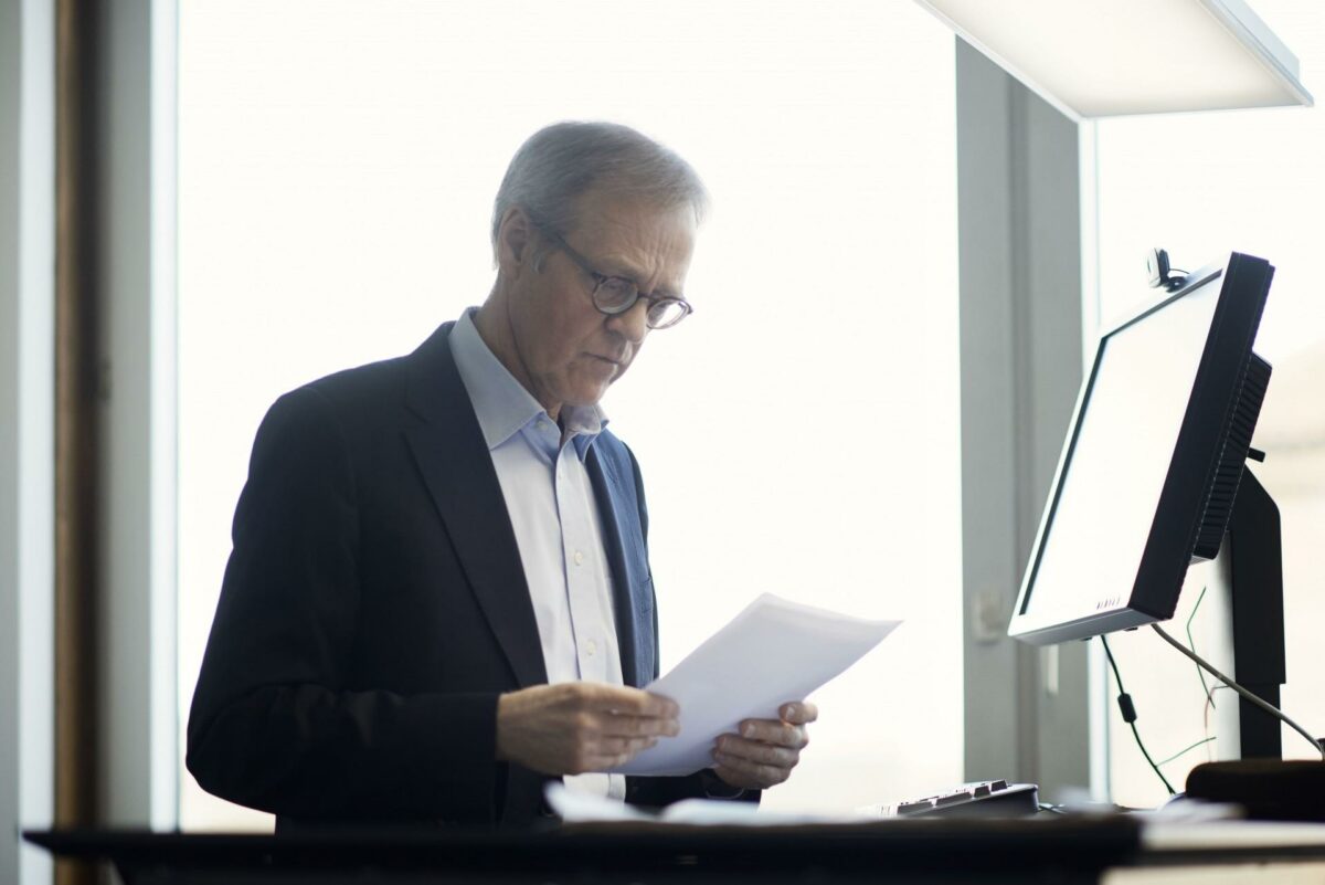 Vi vil gerne have en form for early warning system, som gør det muligt at fange større problemer i opløbet, siger Michael H. Nielsen, Dansk Byggeri, som er med i Stående Byggepanel. Foto: Ricky John Molloy.