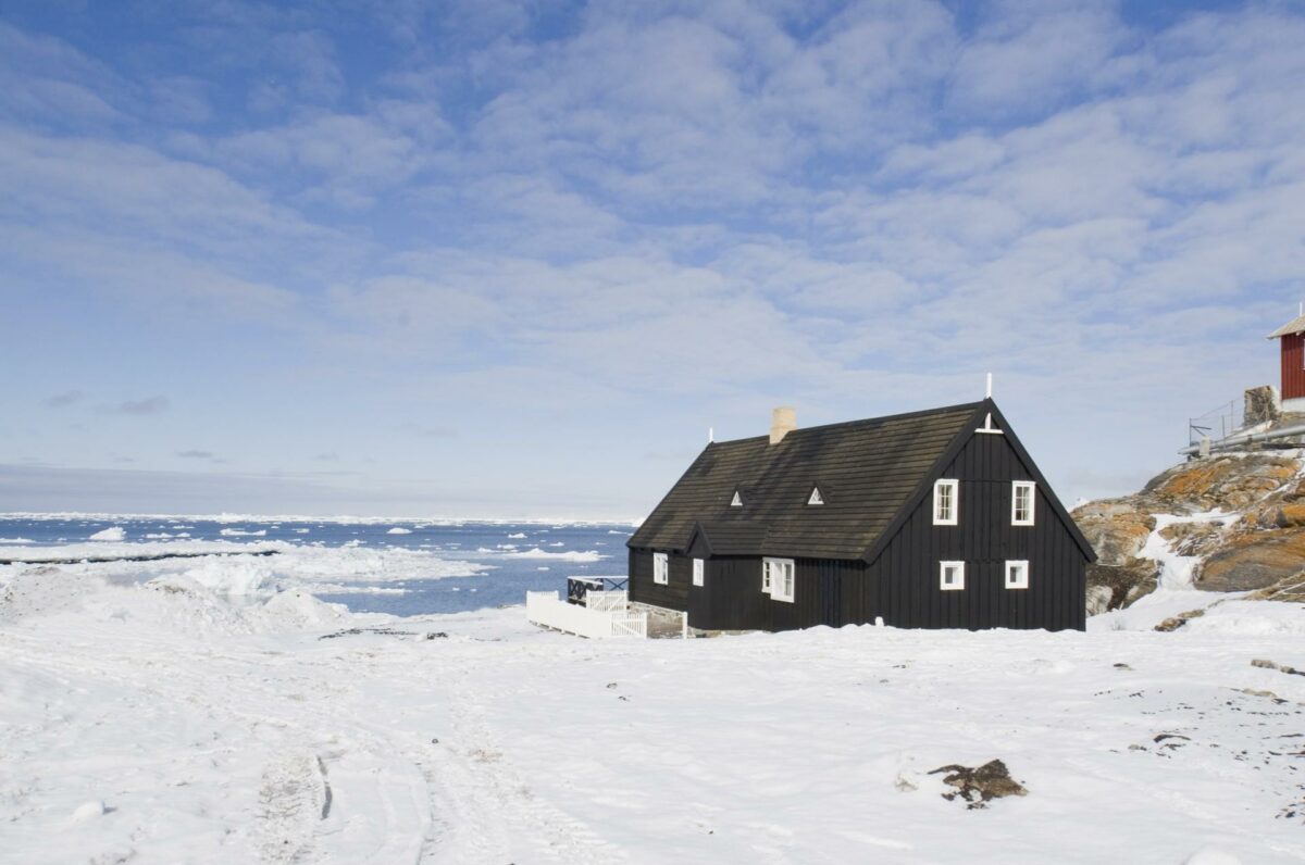 Poul Egedes Hus er opført som bolig til udstedsbestyreren i Ilimanaq (Claushavn) i 1751 og er dermed et af Grønlands ældste bevarede huse fra kolonitiden. Pressefoto.