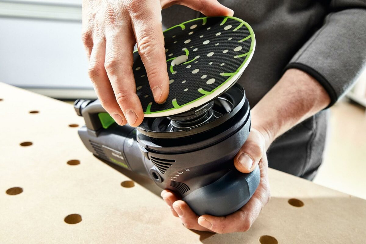 Festool lancerer ny slibeløsning. Foto: Festool.