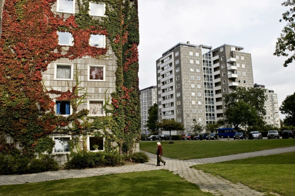 JJW Arkitekter skal renovere fem højhuse i Bellahøj. Foto: Carsten Andersen.