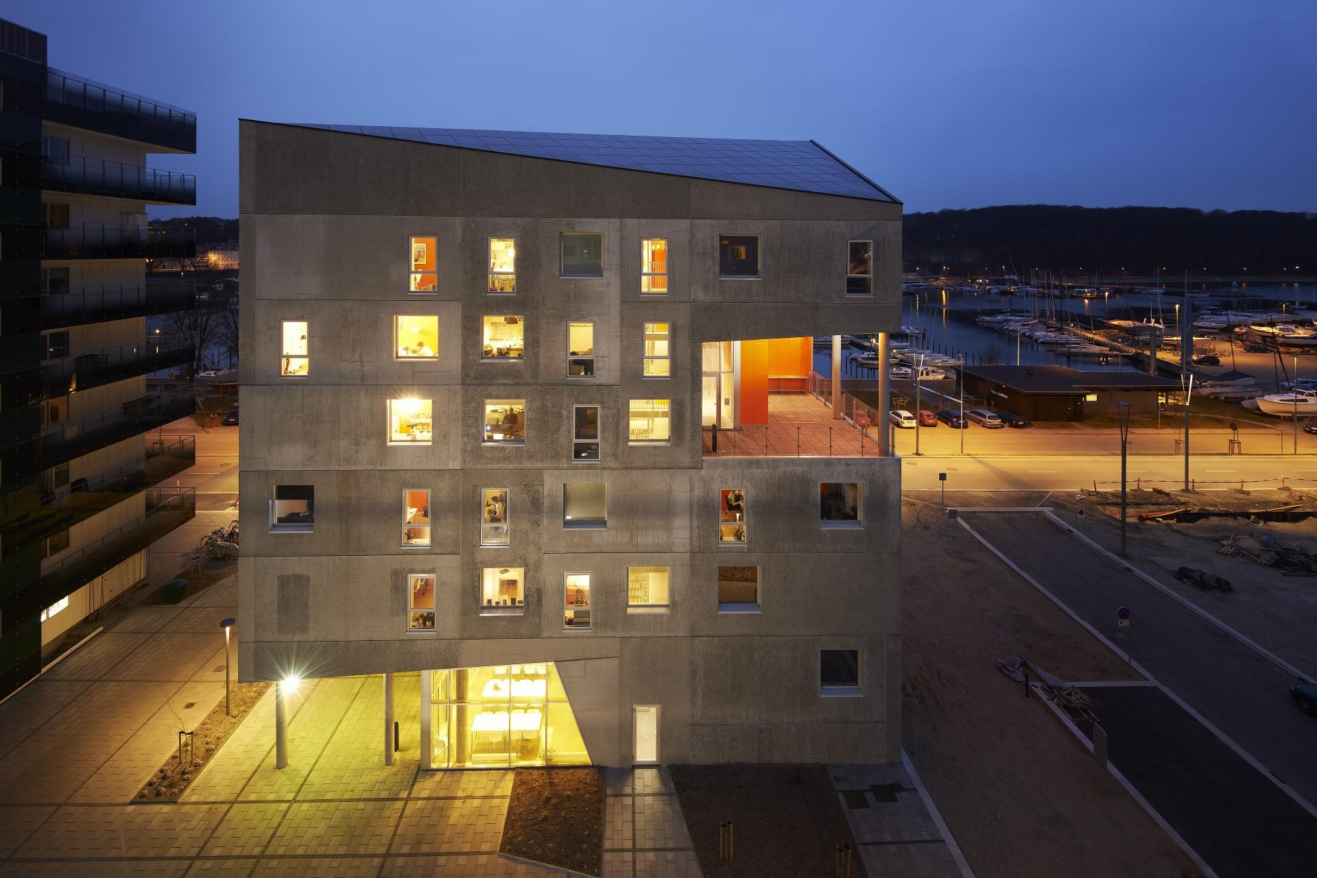 Vulkanen er det hidtil mindste byggeri på Aarhus Ø. Foto: Martin Schubert.