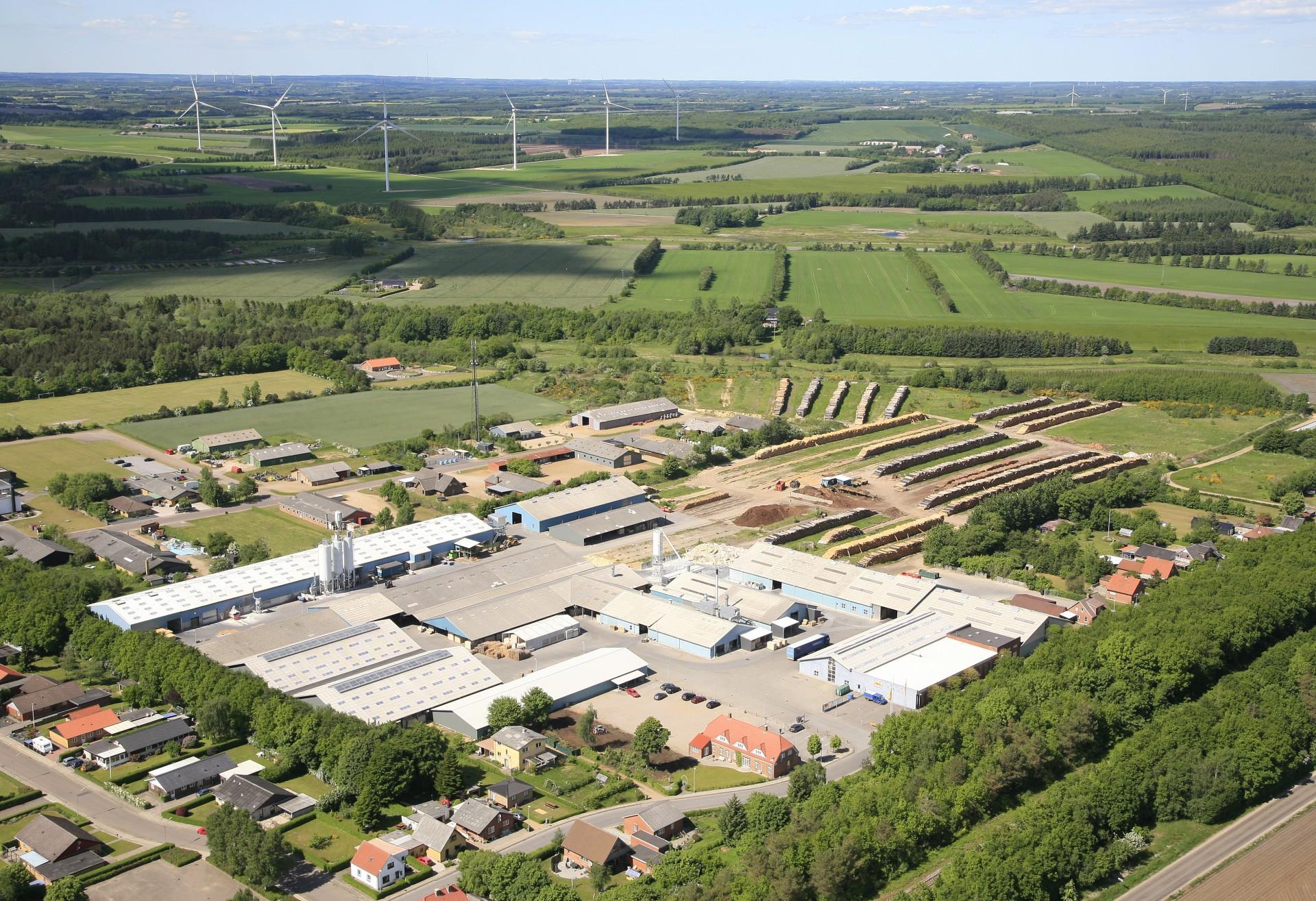 Troldtekts fabrik i Troldhede. Pressefoto.