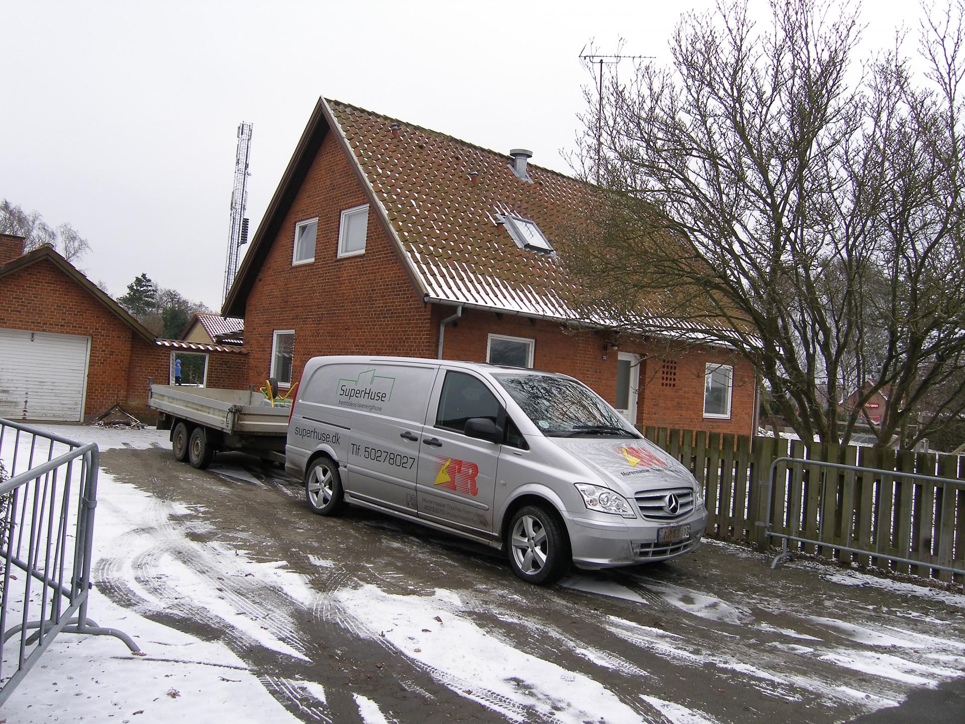 Denne typiske villa fra 1950?erne på Tåsinge skal blive et energiens udstillingsvindue for løsninger på bæredygtige og energivenlige boligændringer. Foto: Helle Judith Thomasen.