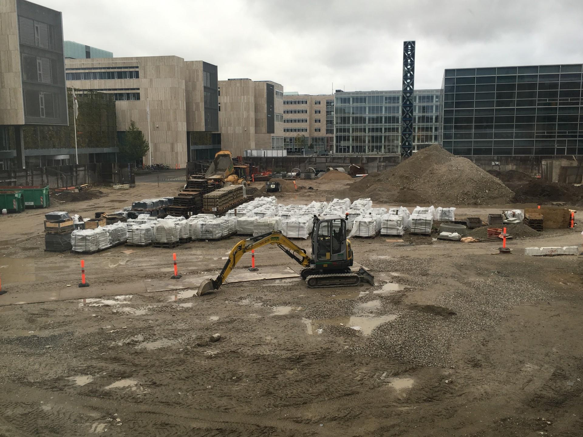 Torvet skal forbinde Søndre Campus på KU med Amager Fælled. Foto: Bygningsstyrelsen.