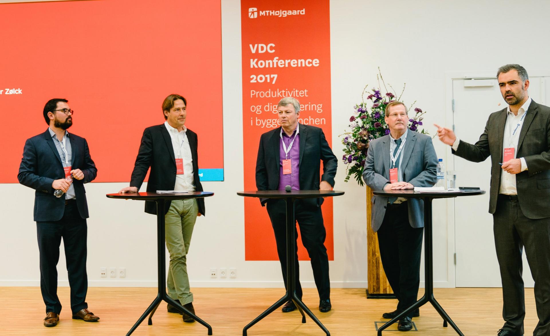 Der var også en paneldebat ved konferencen. Pressefoto.