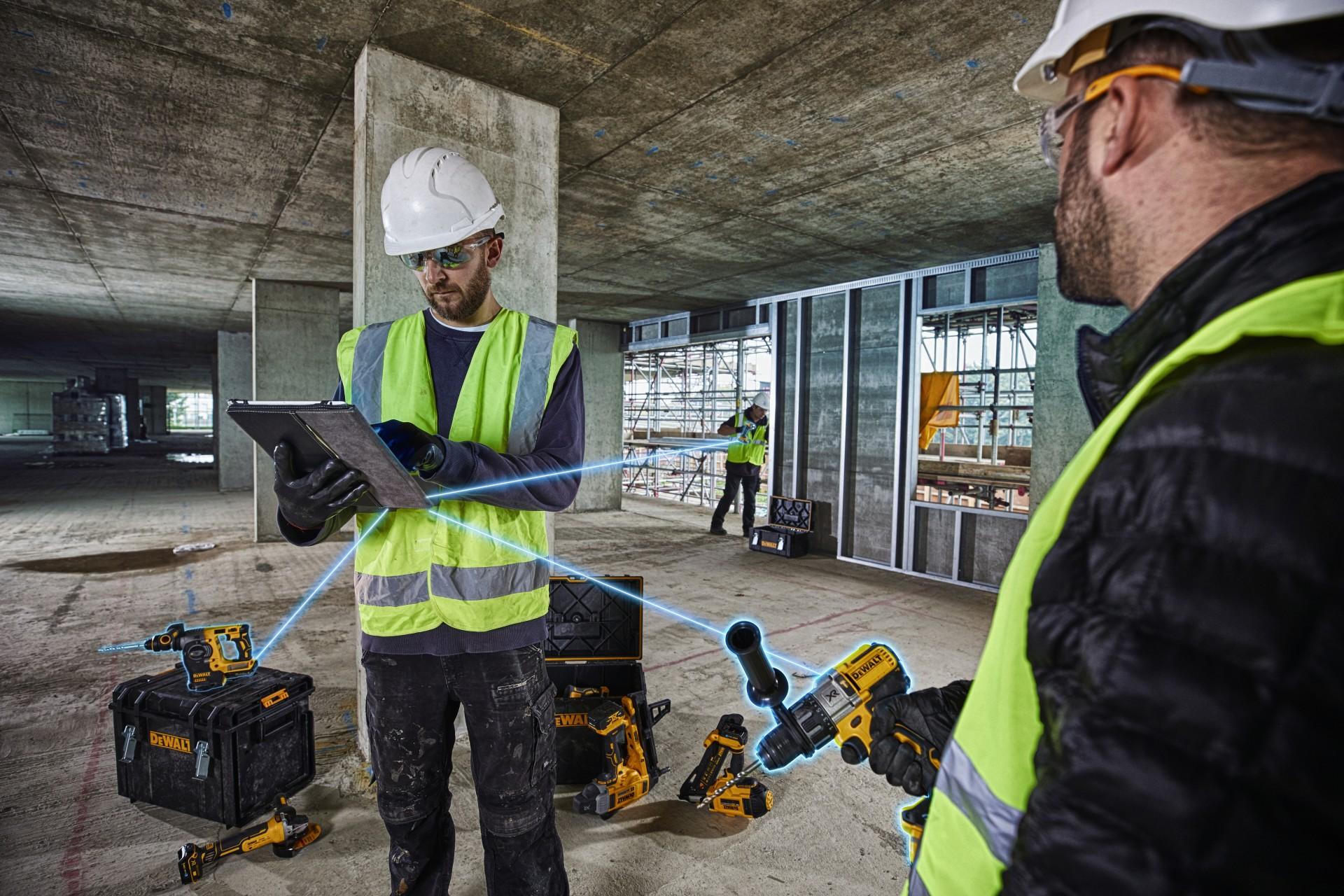 Dewalt lancerer hvad firmaet selv betegner som det første intelligente system til batteridrevet værktøj. Pressefoto.